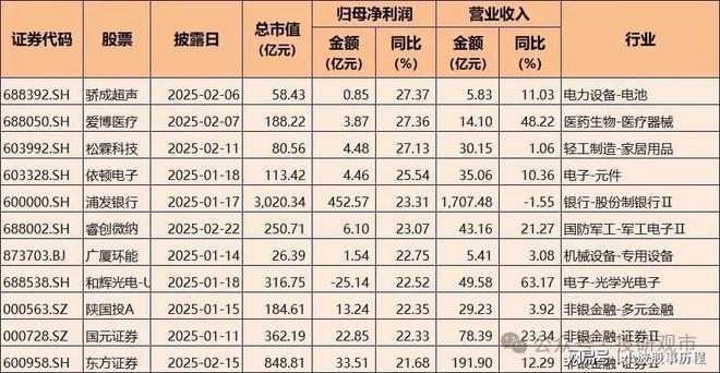 K8·凯发科技：2024年A股业绩快报：净利润增长超70%电子科技类公司表现亮眼(图5)
