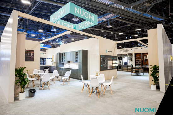 K8·凯发：首秀彰显一线品牌实力NUOMI诺米五金亮相北美KBIS厨卫展(图1)