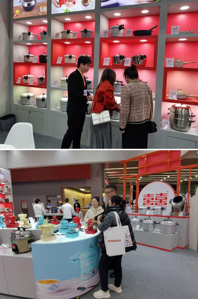 囍悦生活惊艳厨房丨双喜电器参展第三十届广州酒店用品展(图4)