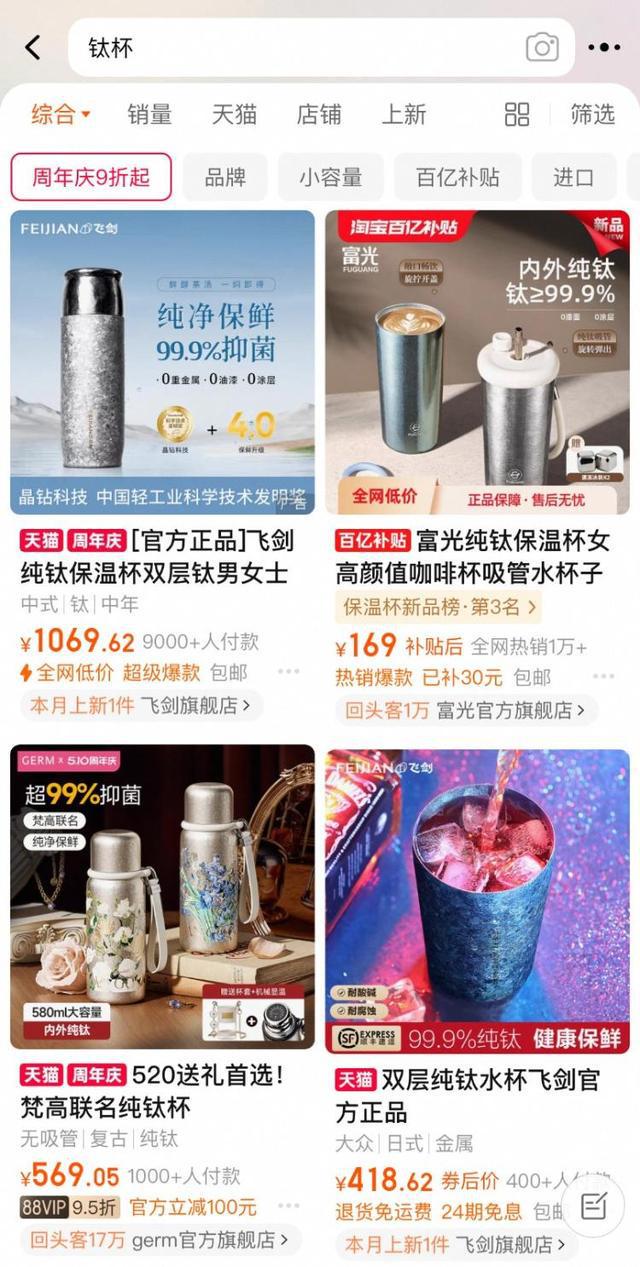 钛杯成打工人新宠“溢价75倍”的它凭何出圈？(图2)