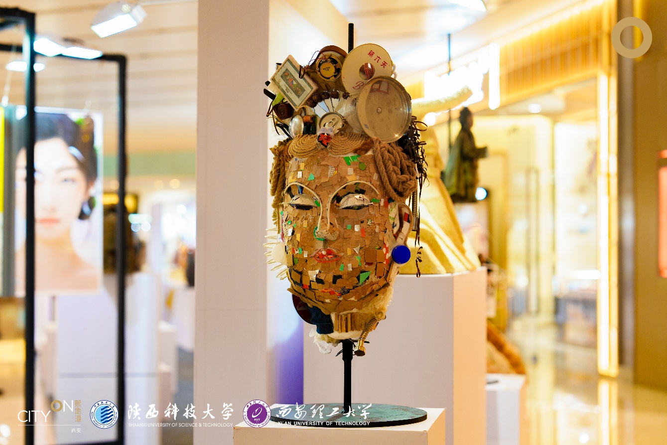 “毕燃青年·狂欢来熙”西安熙地港打造全国首个双高校艺术联展(图4)