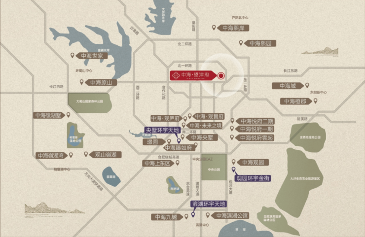 中海望津府价格户型-合肥看房网-首页@-中海望津府最新资讯(图3)