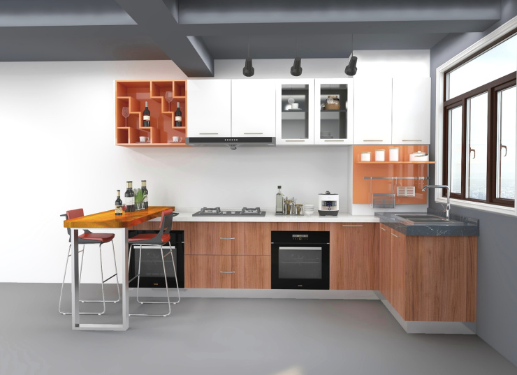 凯发国际首页：欧景乐新款不锈钢橱柜亮相智能不锈钢橱柜优选(图2)