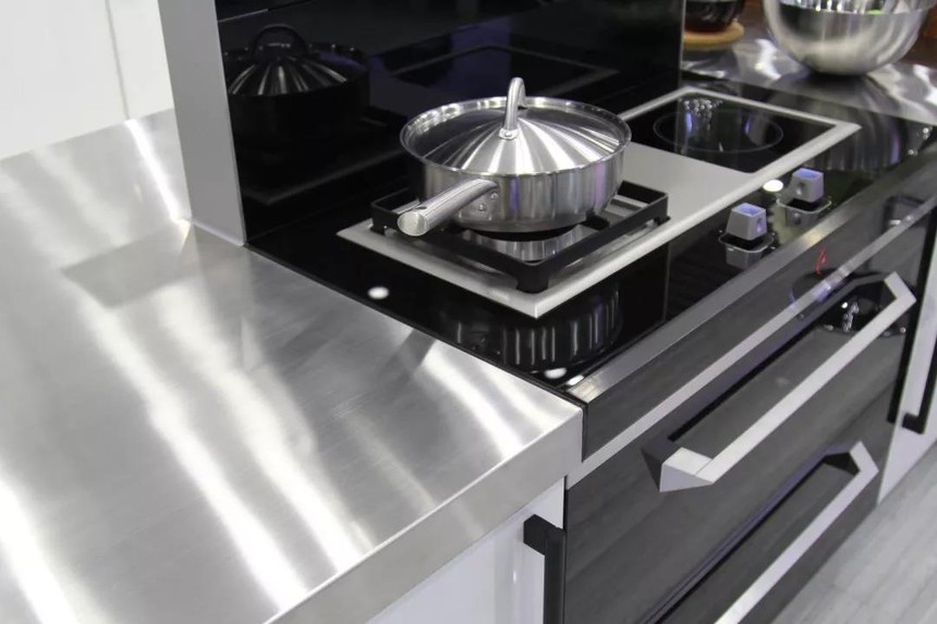 懒人的救星厨房抗菌不锈钢橱柜(图1)