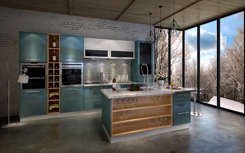 装修知识堂：不锈钢整体橱柜推荐(图1)