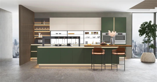 K8·凯发科技：不锈钢橱柜定制极简、环保(图1)