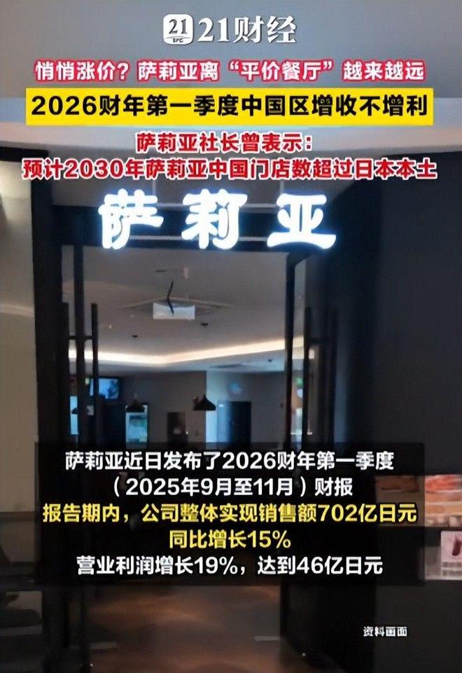 日本餐企在中国赚不到钱？萨莉亚红酒卖断货百亿营收却利润缩水(图17)